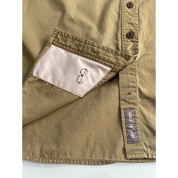 Ariat Rebar Washed Twill Long Sleeve Work Shirt Women’s Large Brown - Picture 11 of 16